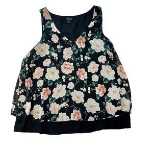 Torrid top EUC size 00 M/L sleeveless